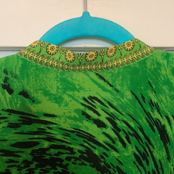 Queen Mulock 💯 Silk butterfly t shirt mini dress - Picture 12 of 17